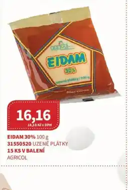Kubík potraviny Eidam 30% uzené plátky nabídka