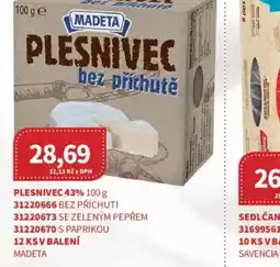 Kubík potraviny Madeta plesnivec bez příchutě nabídka