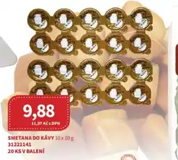 Kubík potraviny Smetana do kávy nabídka