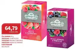 Kubík potraviny Ahmad tea lesní plody nabídka
