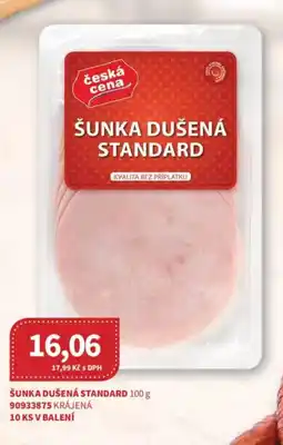 Kubík potraviny Šunka dušená standard nabídka
