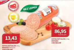 Kubík potraviny Gothajský salám nabídka
