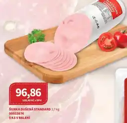 Kubík potraviny Šunka dušená standard nabídka