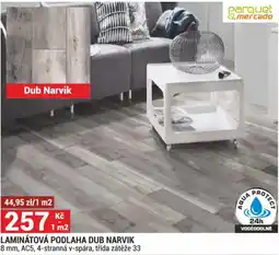 Merkury Market Laminátová podlaha dub narvik nabídka