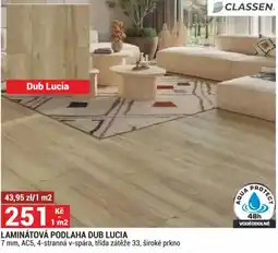 Merkury Market Classen laminátová podlaha dub lucia nabídka