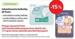 Dr. Max id pants nabídka