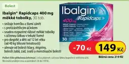 Dr. Max Ibalgin Rapidcaps nabídka