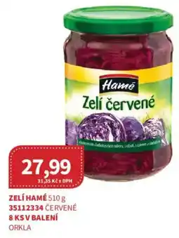 Kubík potraviny Hamé zelí červené nabídka