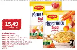 Kubík potraviny Maggi přidej vejce slepičí polévka nabídka