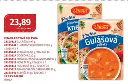 Kubík potraviny Vitana poctivá polévka nabídka