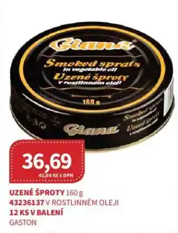 Kubík potraviny Giana uzené šproty nabídka