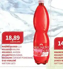 Kubík potraviny Magnesia red malina nabídka