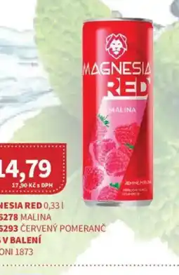 Kubík potraviny Magnesia red malina nabídka