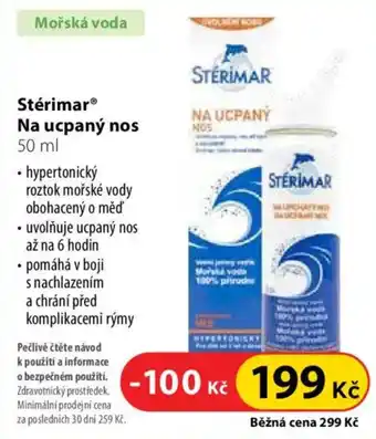 Stérimar na ucpaný nos