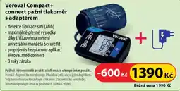 Dr. Max Veroval Compact+ connect pažní tlakoměr s adaptérem nabídka