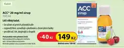 Dr. Max Acc sirup nabídka