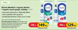 Dr. Max Otrivin Menthol nabídka