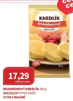 Kubík potraviny Knedlík bramborový sypká směs nabídka