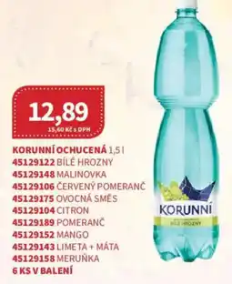 Kubík potraviny Korunní ochucená nabídka