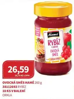 Kubík potraviny Hamé ovocná směs rybíz a jablko nabídka