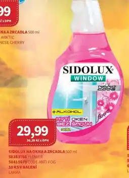 Kubík potraviny Sidolux na okna a zrcadla nabídka