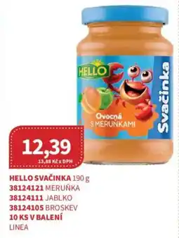 Kubík potraviny Hello svačinka nabídka