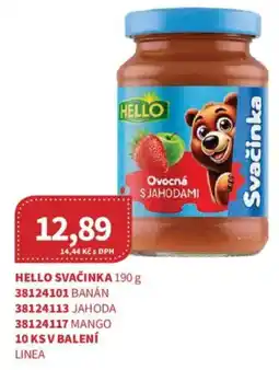 Kubík potraviny Hello svačinka nabídka