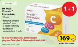 Dr. Max Dr. Max Vitamin C Imuno Akut nabídka