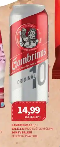 Kubík potraviny Gambrinus 10 nabídka