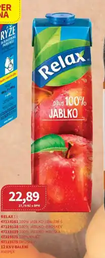 Kubík potraviny Relax 100% jablko nabídka