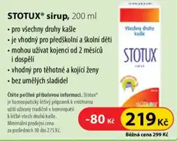 Dr. Max Stotux sirup nabídka