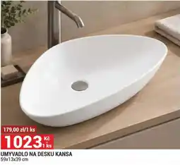 Merkury Market Kansa umyvadlo na desku nabídka