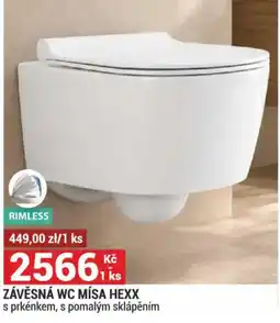 Merkury Market Hexx závěsná wc mísa nabídka
