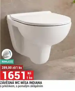 Merkury Market Indiana závěsná wc mísa nabídka