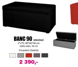 Jamall Banc 90 otevírací nabídka