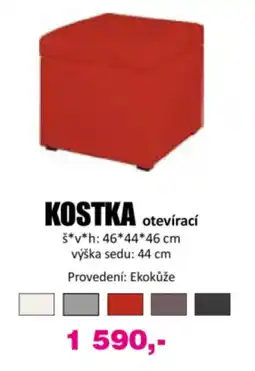 Jamall Kostka otevírací nabídka