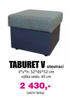 Jamall Taburet v otevírací nabídka