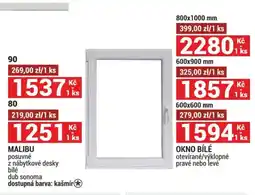 Merkury Market Malibu posuvné z nábytkové desky bílé dub sonoma nabídka
