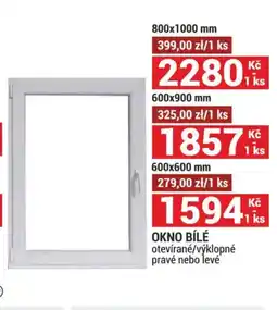 Merkury Market Okno bílé nabídka