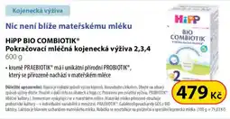 Dr. Max Hipp bio combiotik pokračovací mléčná kojenecká výživa 2,3,4 nabídka