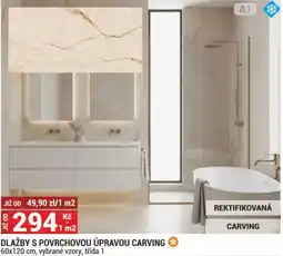 Merkury Market Dlažby s povrchovou úpravou Carving nabídka