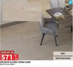 Merkury Market Gresová dlažba tierra sand nabídka