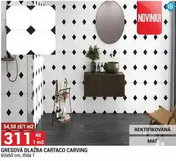 Merkury Market Gresová dlažba cartaco carving nabídka