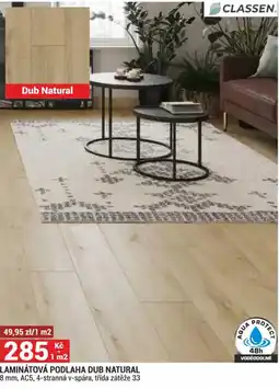 Merkury Market Classen laminátová podlaha dub natural nabídka