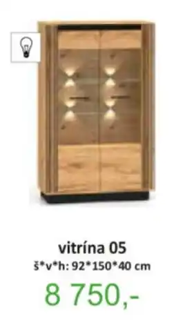Jamall vitrína 05 nabídka