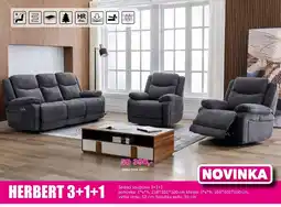 Jamall Herbert 3+1+1 Sedací souprava nabídka