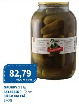Kubík potraviny Ekon okurky nabídka