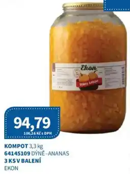 Kubík potraviny Ekon dýňe-ananas nabídka