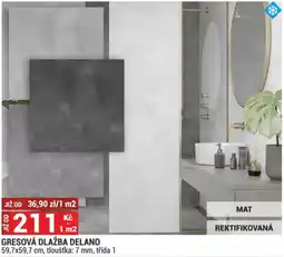Merkury Market Delano gresová dlažba nabídka