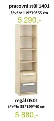 Jamall pracovní stůl 1401 nabídka